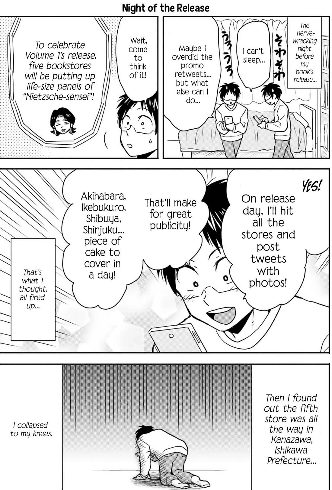 Nietzsche-sensei - Konbini ni, Satori Sedai no Shinjin ga Maiorita chapter 68 page 14