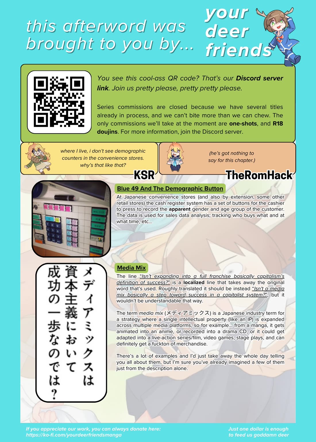 Nietzsche-sensei - Konbini ni, Satori Sedai no Shinjin ga Maiorita chapter 74 page 22