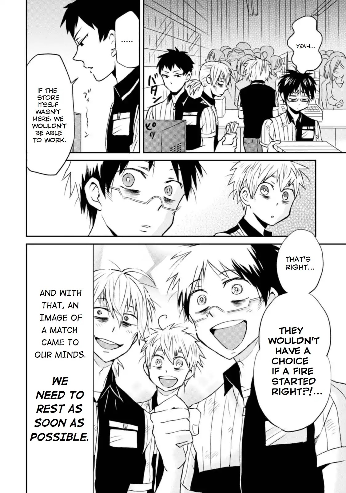 Nietzsche-sensei - Konbini ni, Satori Sedai no Shinjin ga Maiorita chapter 8 page 14