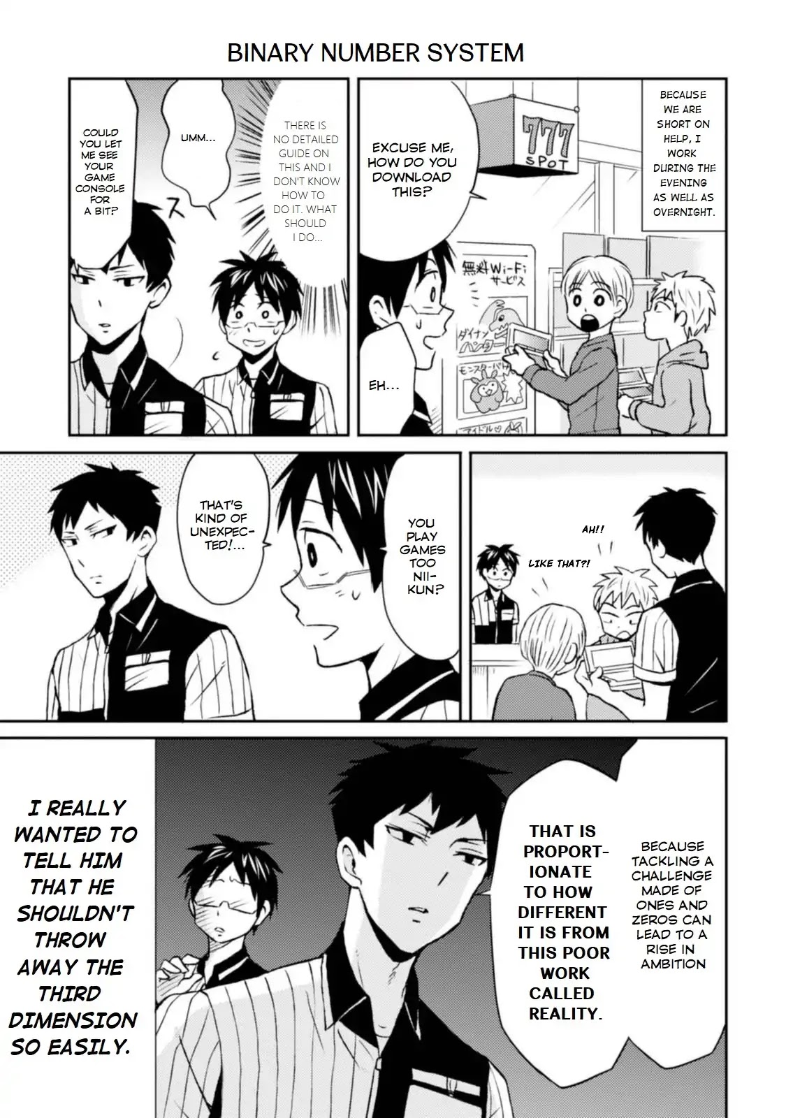 Nietzsche-sensei - Konbini ni, Satori Sedai no Shinjin ga Maiorita chapter 8 page 3