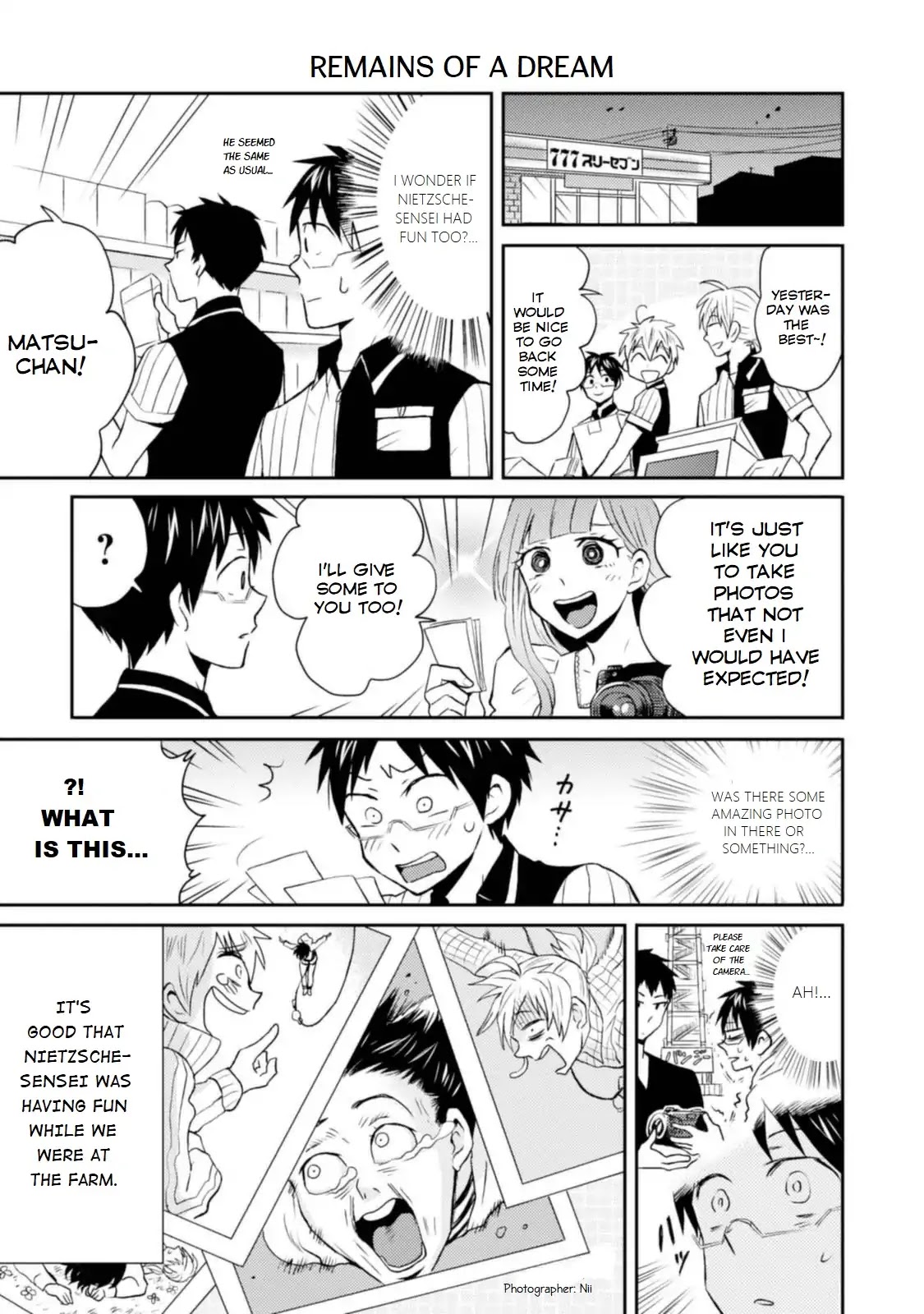 Nietzsche-sensei - Konbini ni, Satori Sedai no Shinjin ga Maiorita chapter 9 page 16