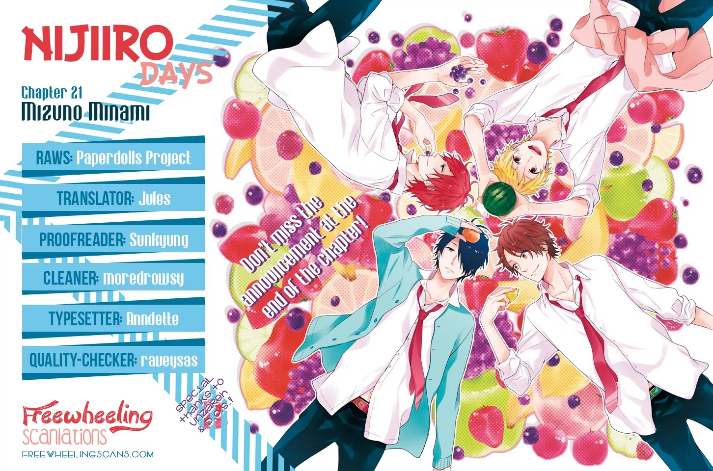 Nijiiro Days (MIZUNO Minami) chapter 21 page 2