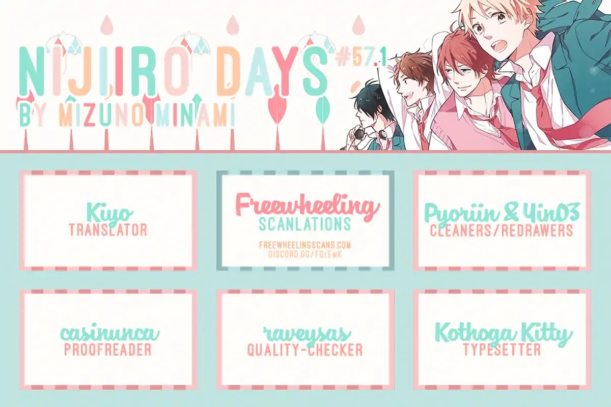 Nijiiro Days (MIZUNO Minami) chapter 57.1 page 2