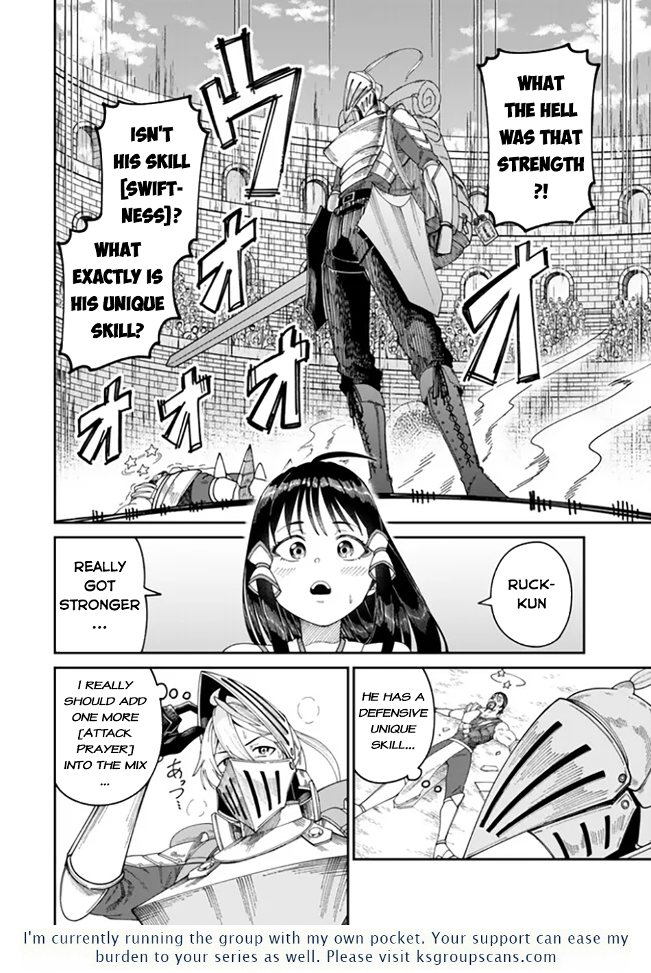 Nimotsu Mochi no Nousuji Musou chapter 10.1 page 17