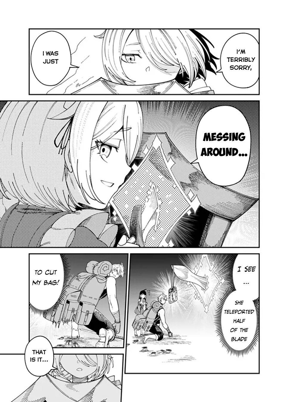 Nimotsu Mochi no Nousuji Musou chapter 10.1 page 6