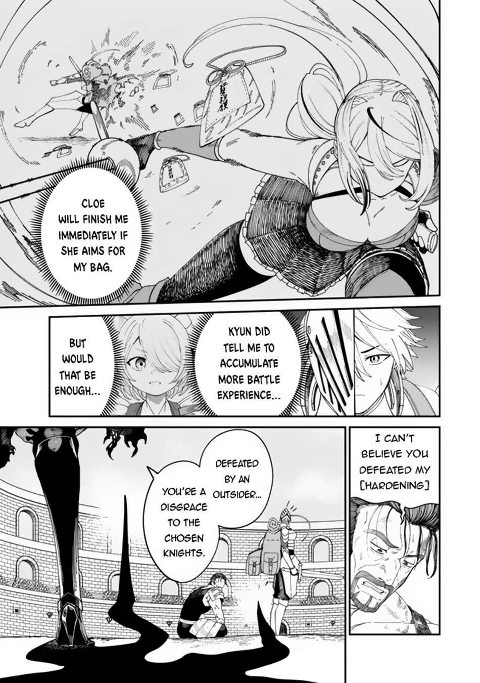 Nimotsu Mochi no Nousuji Musou chapter 11.1 page 4