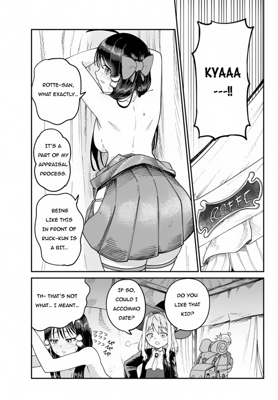 Nimotsu Mochi no Nousuji Musou chapter 6.1 page 8