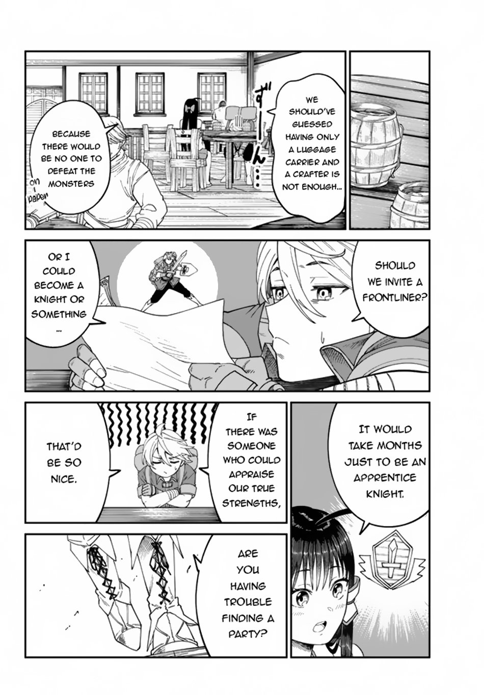 Nimotsu Mochi no Nousuji Musou chapter 6.2 page 8