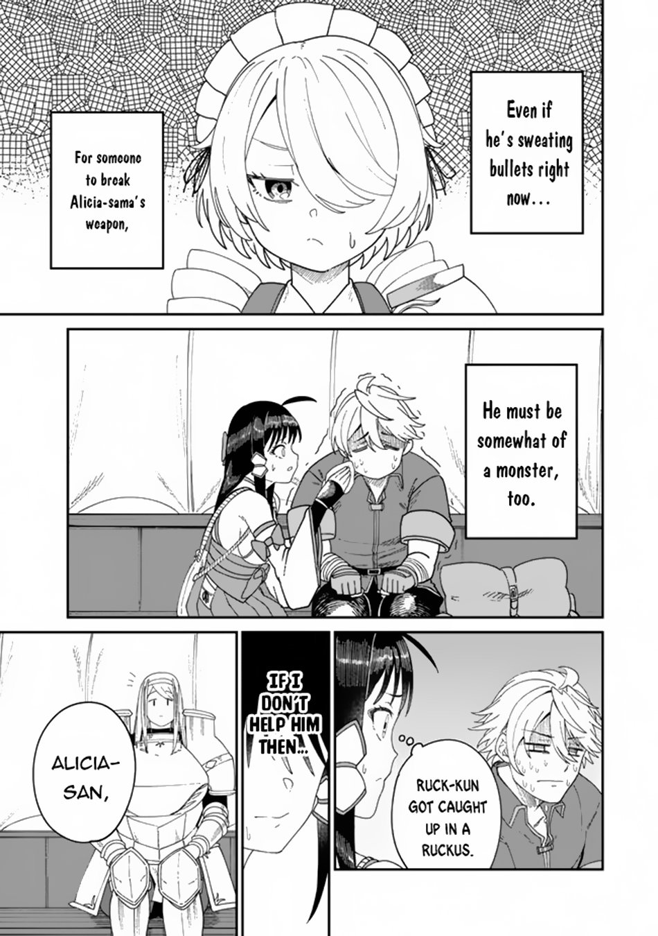 Nimotsu Mochi no Nousuji Musou chapter 8.1 page 10