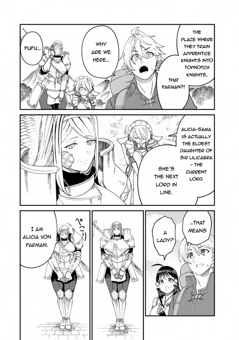 Nimotsu Mochi no Nousuji Musou chapter 8.1 page 17