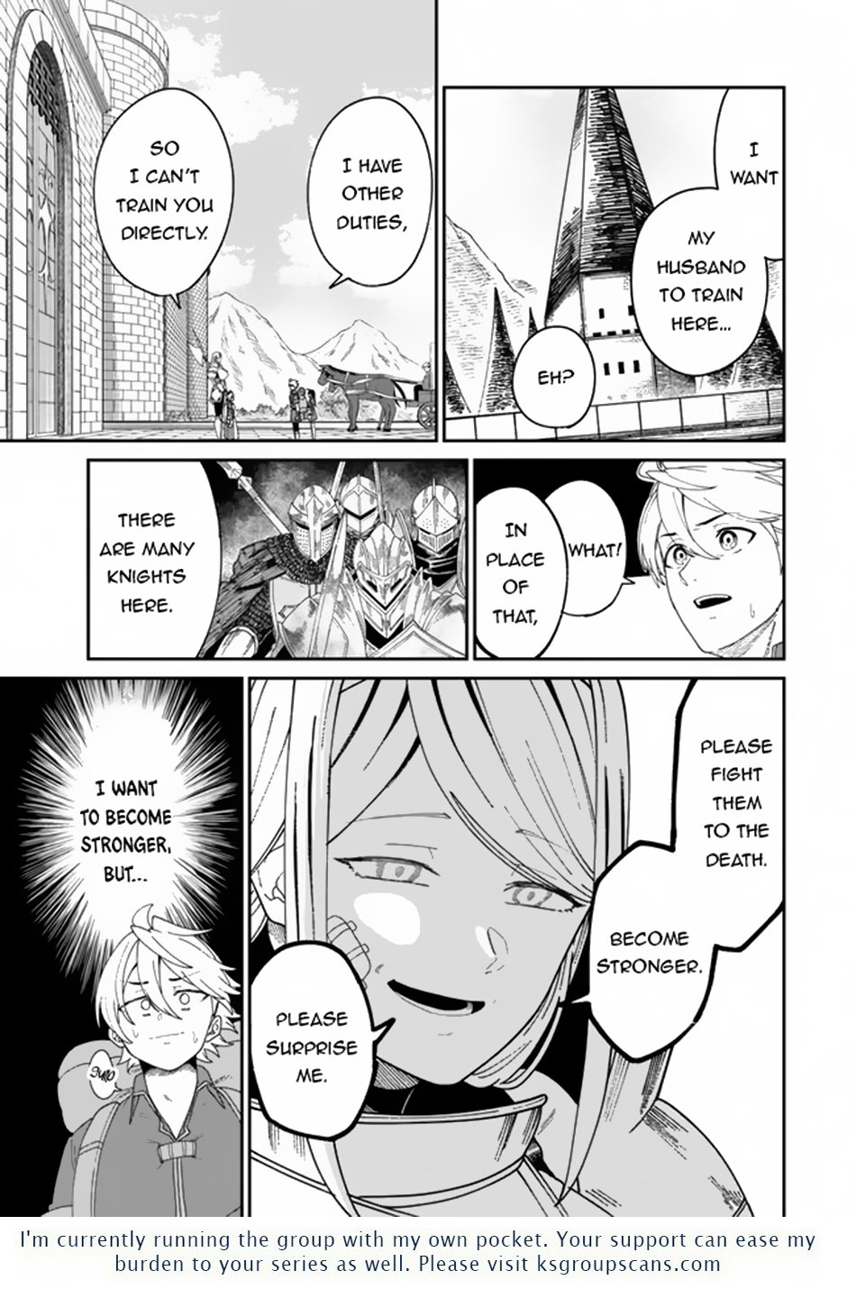 Nimotsu Mochi no Nousuji Musou chapter 8.1 page 18