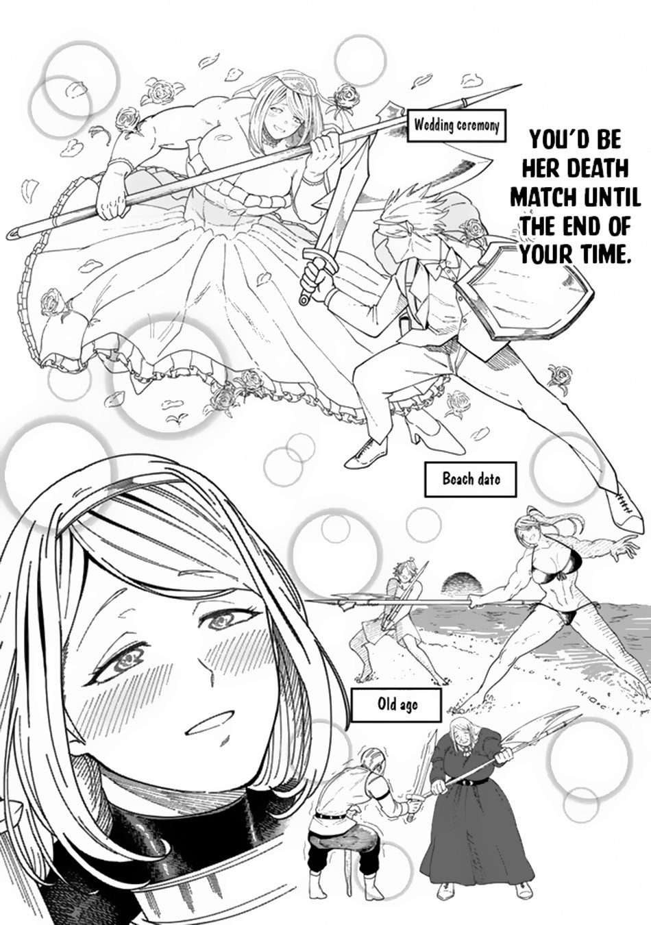 Nimotsu Mochi no Nousuji Musou chapter 8.1 page 8