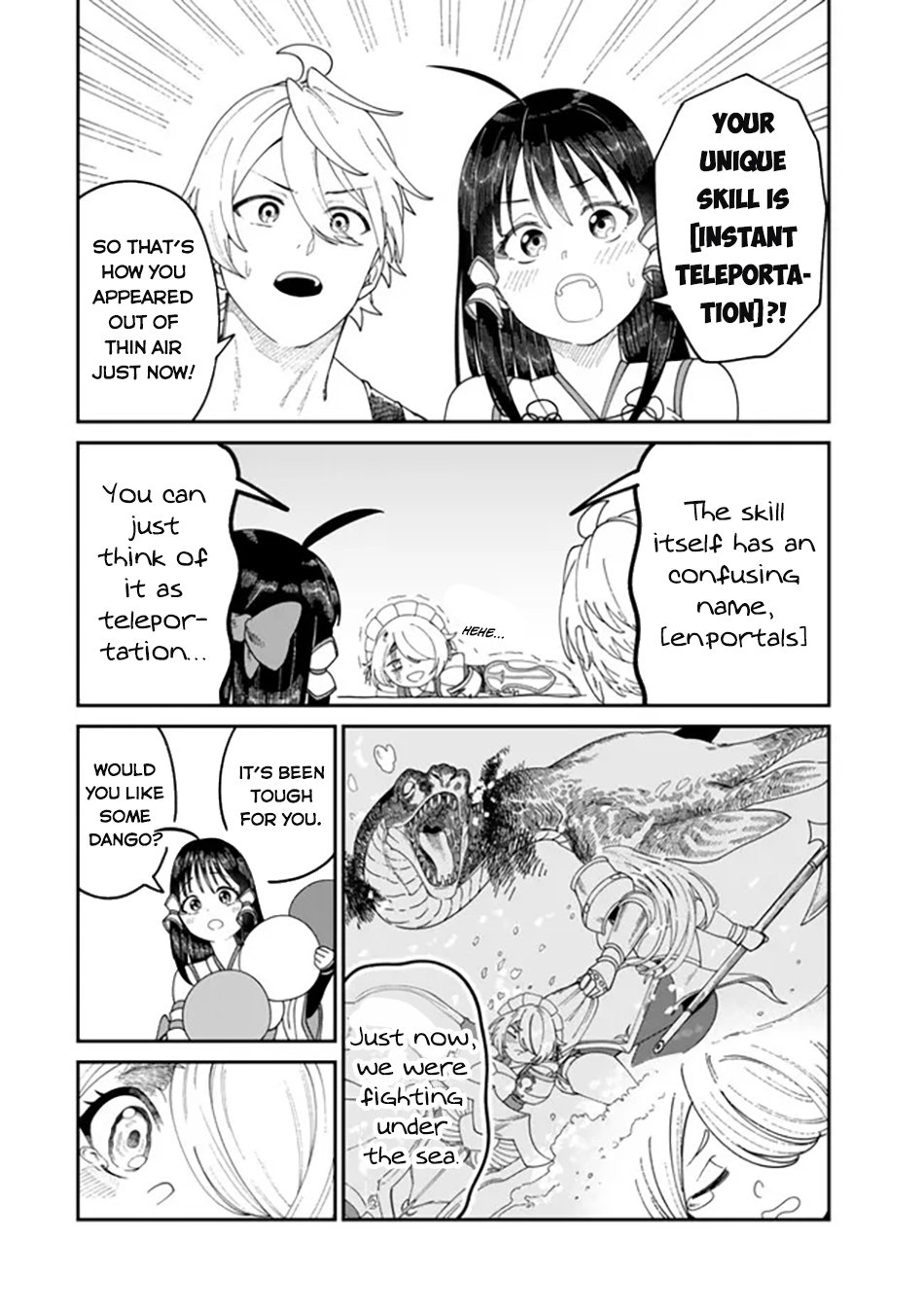 Nimotsu Mochi no Nousuji Musou chapter 9.1 page 15