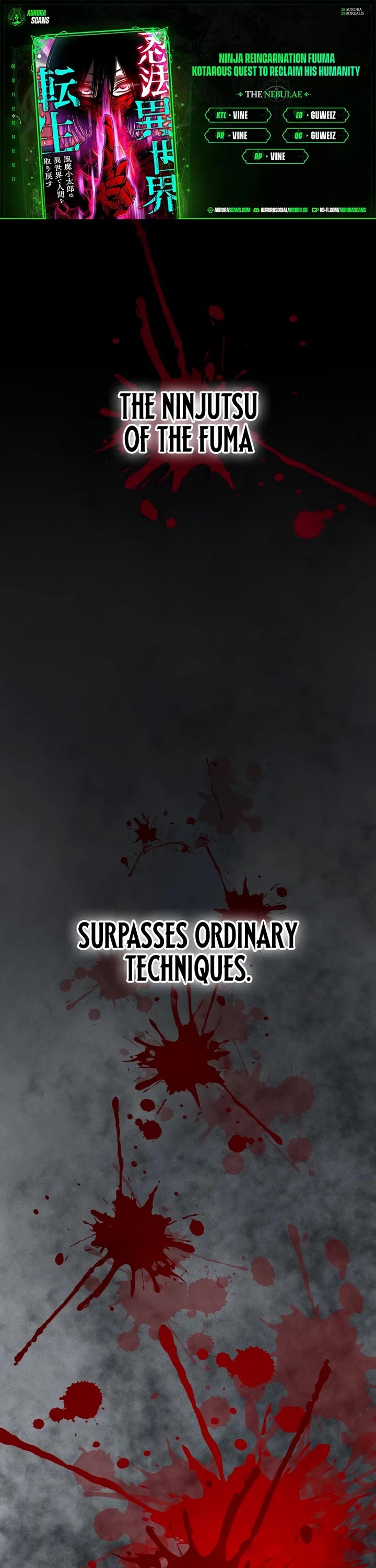 Ninja Reincarnation: Fuuma Kotarou's Quest to Reclaim His Humanity chapter 13 page 1