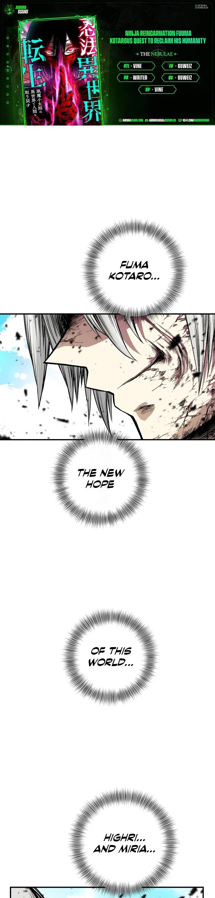 Ninja Reincarnation: Fuuma Kotarou's Quest to Reclaim His Humanity chapter 29 page 1