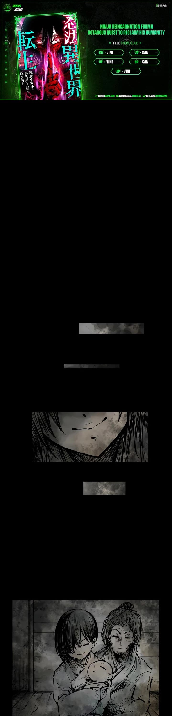 Ninja Reincarnation: Fuuma Kotarou's Quest to Reclaim His Humanity chapter 3 page 1