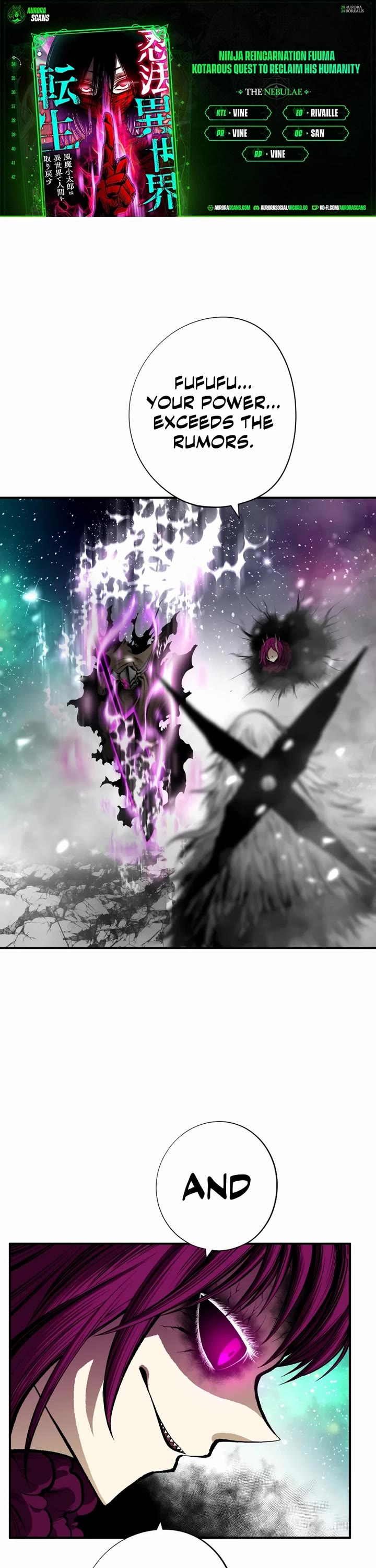 Ninja Reincarnation: Fuuma Kotarou's Quest to Reclaim His Humanity chapter 34 page 1