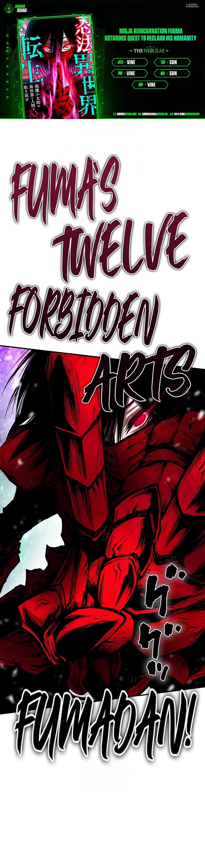 Ninja Reincarnation: Fuuma Kotarou's Quest to Reclaim His Humanity chapter 36 page 1