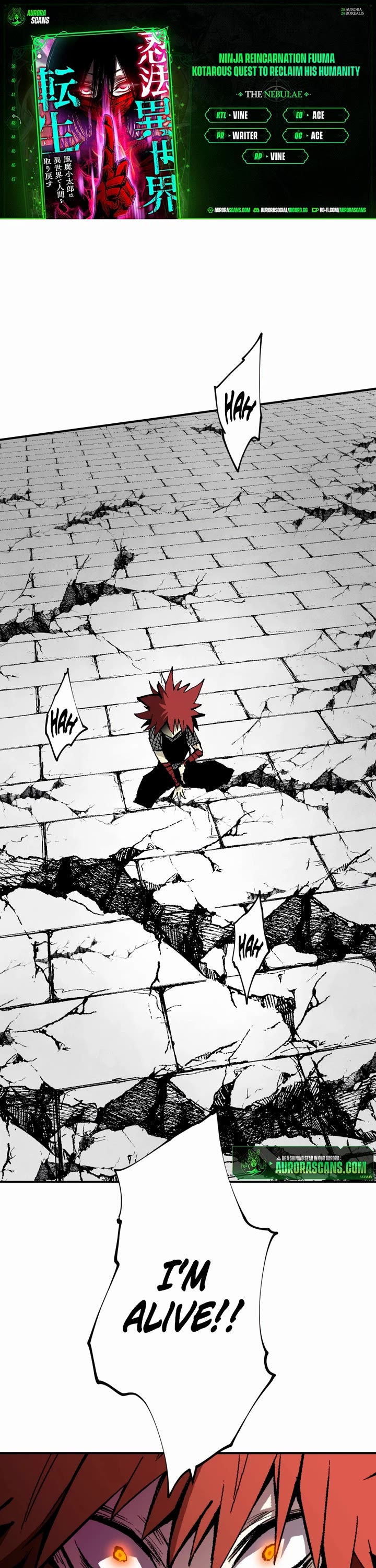 Ninja Reincarnation: Fuuma Kotarou's Quest to Reclaim His Humanity chapter 43 page 1