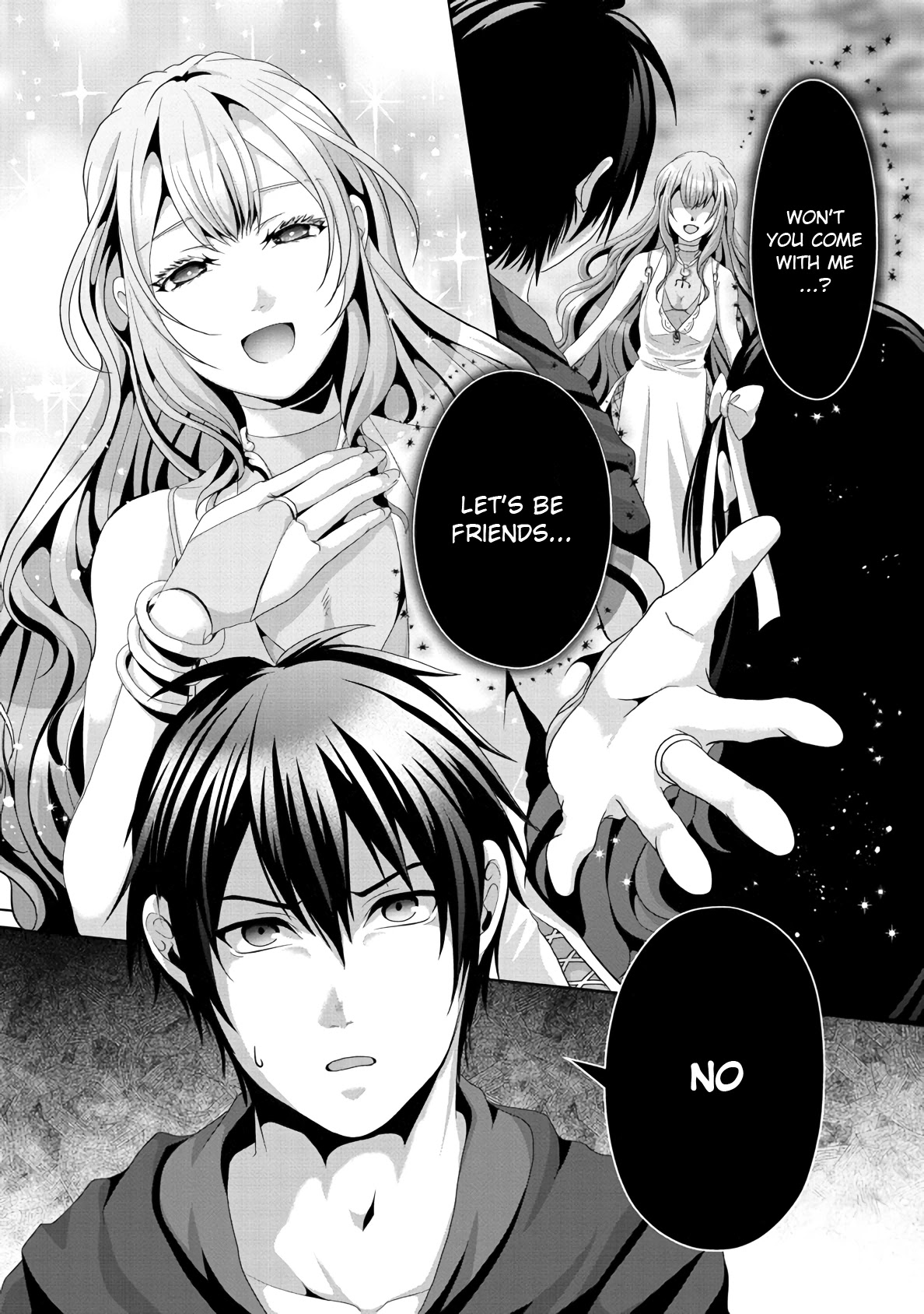 Nise Seiken Monogatari: Osananajimi no Seijo o Uttara Michizure ni Sareta chapter 12 page 12