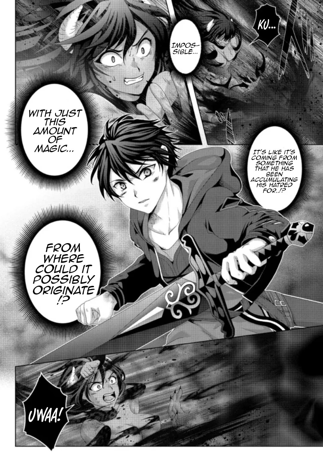 Nise Seiken Monogatari: Osananajimi no Seijo o Uttara Michizure ni Sareta chapter 18.1 page 3