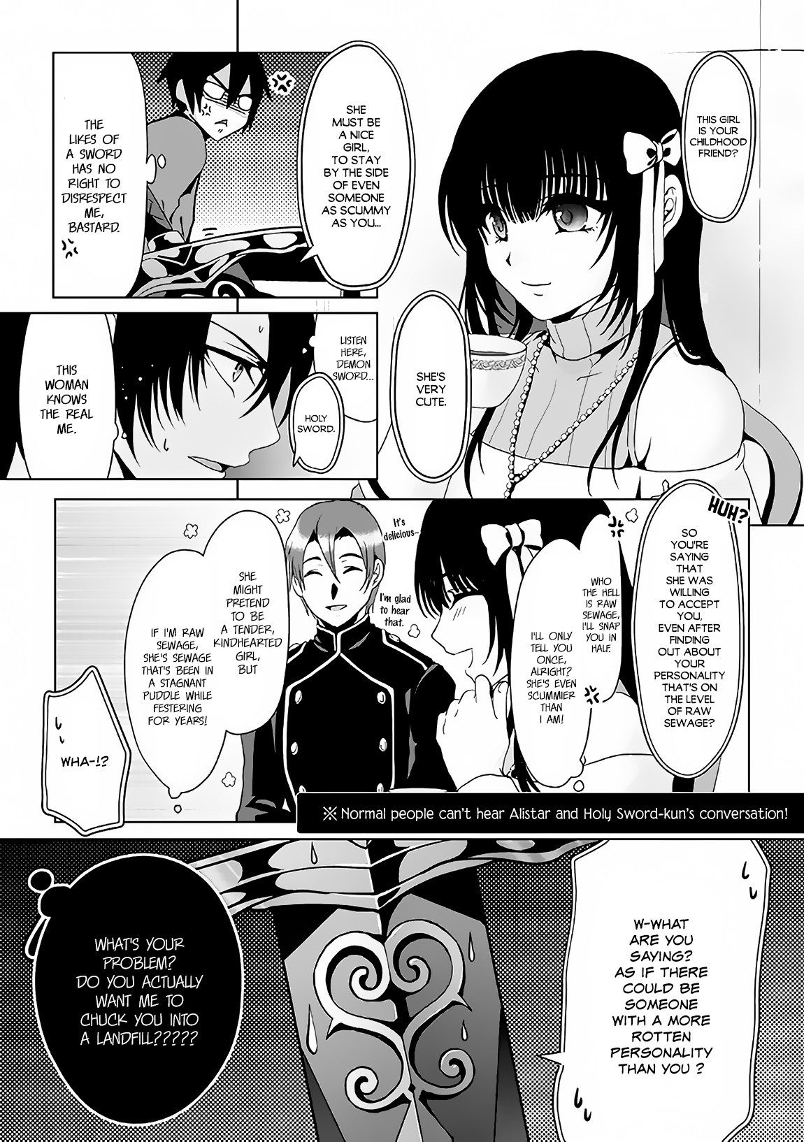 Nise Seiken Monogatari: Osananajimi no Seijo o Uttara Michizure ni Sareta chapter 2 page 4