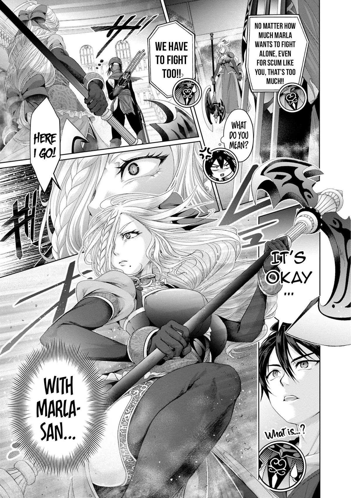 Nise Seiken Monogatari: Osananajimi no Seijo o Uttara Michizure ni Sareta chapter 29 page 17