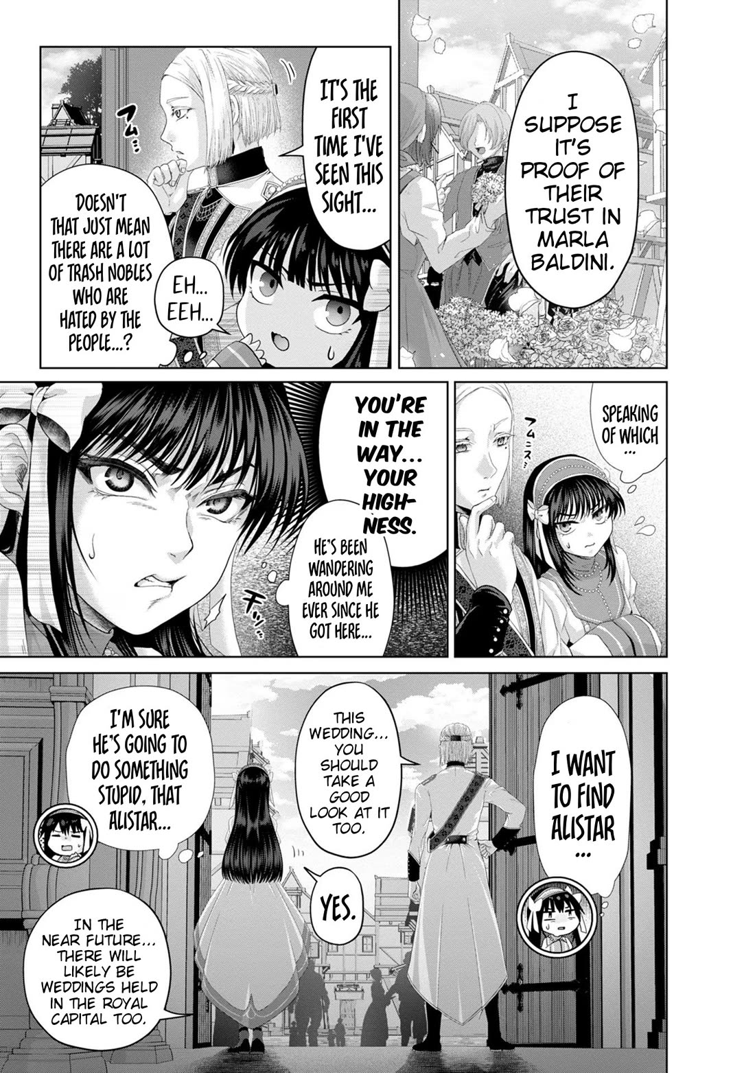 Nise Seiken Monogatari: Osananajimi no Seijo o Uttara Michizure ni Sareta chapter 32 page 4