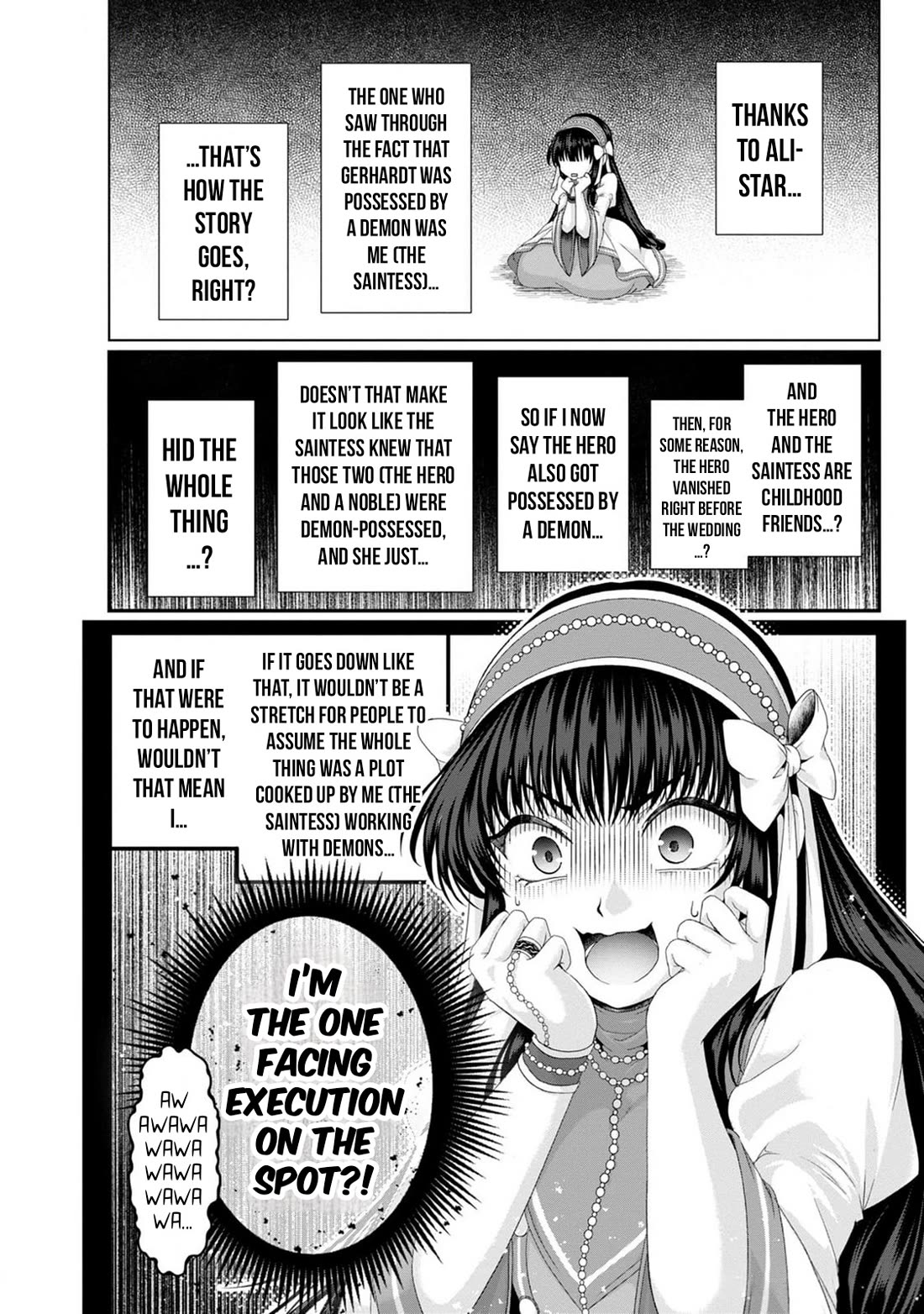 Nise Seiken Monogatari: Osananajimi no Seijo o Uttara Michizure ni Sareta chapter 34 page 15