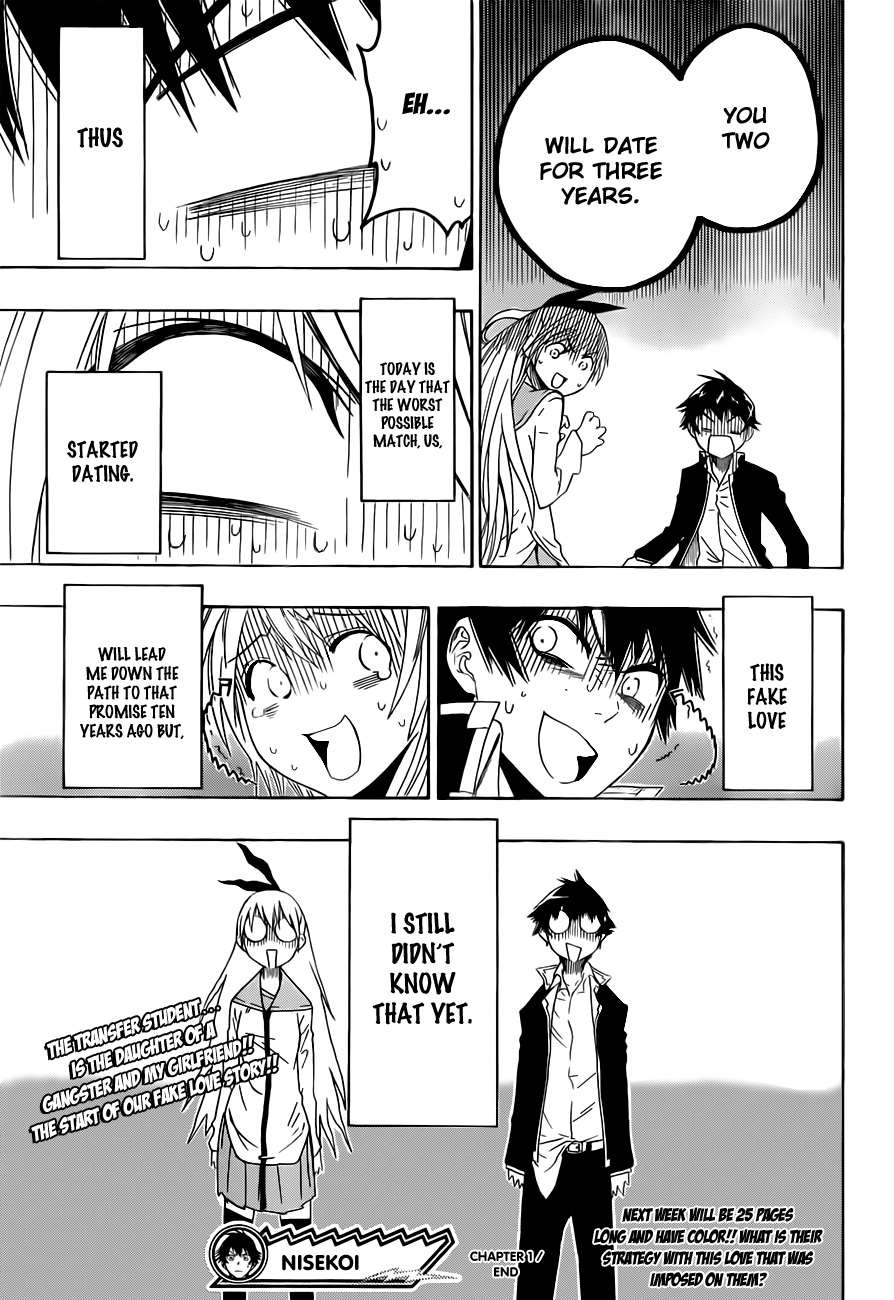 Nisekoi chapter 1 page 54