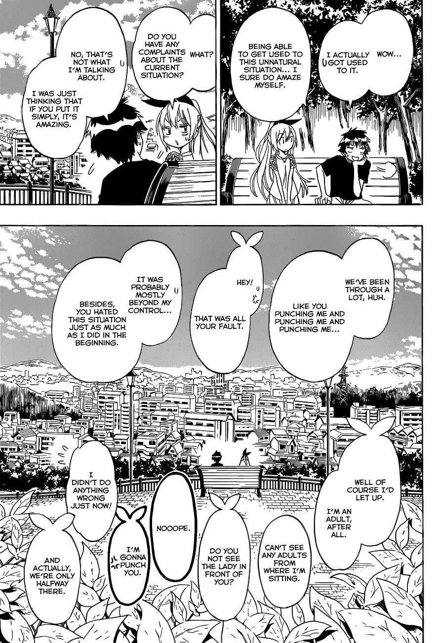 Nisekoi chapter 100 page 17