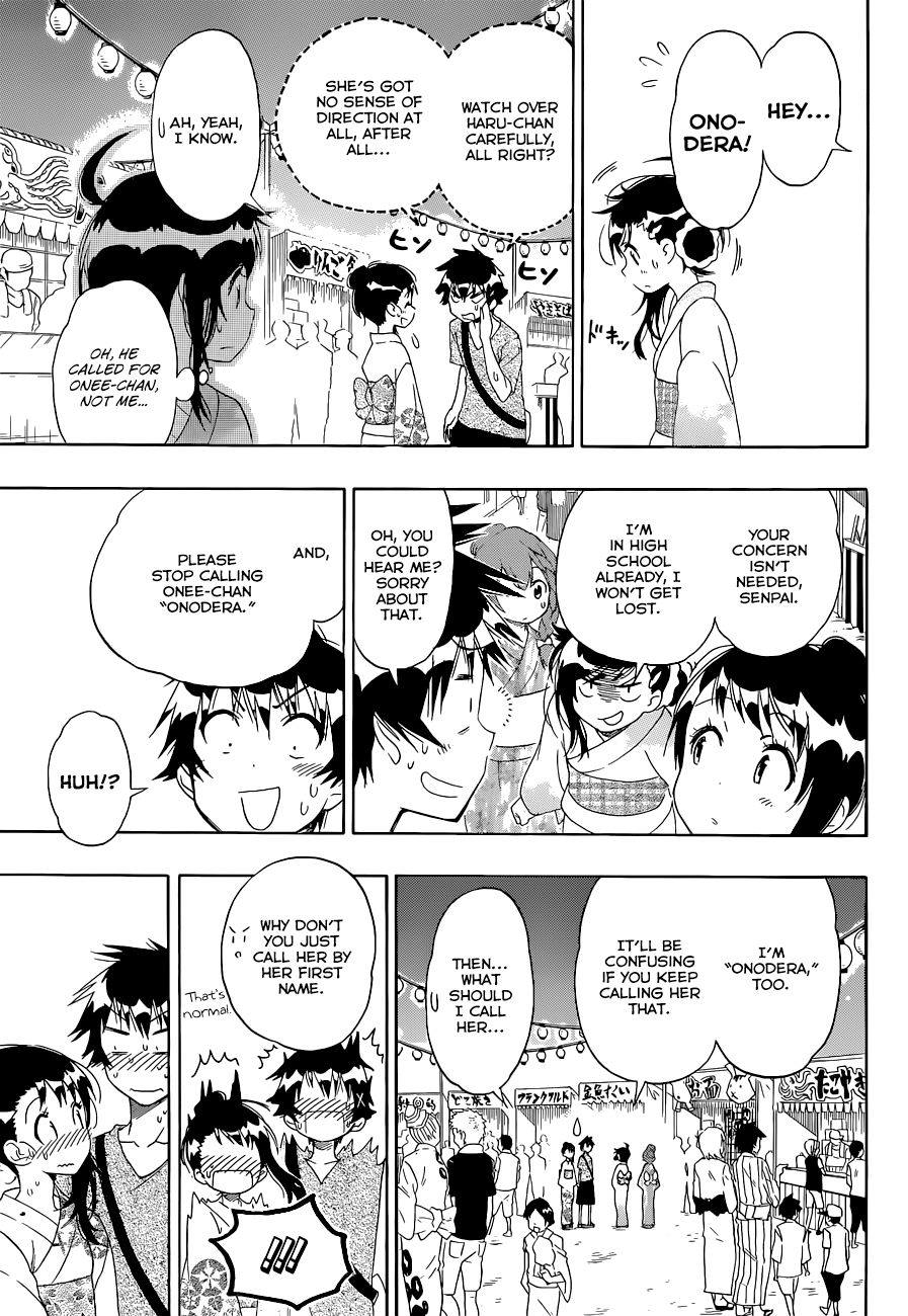 Nisekoi chapter 107 page 13