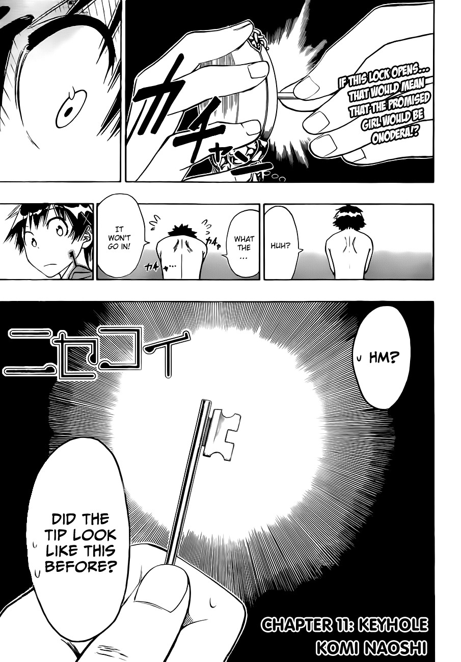 Nisekoi chapter 11 page 1