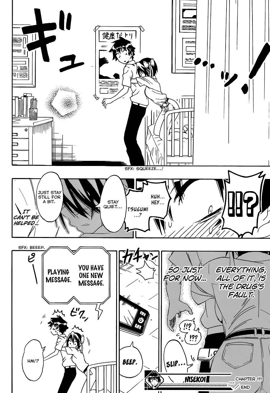 Nisekoi chapter 111 page 18