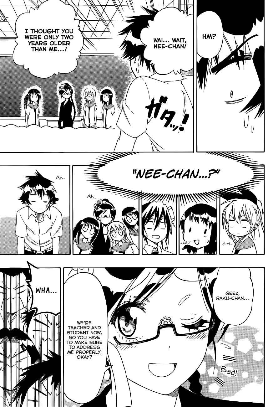 Nisekoi chapter 119 page 3