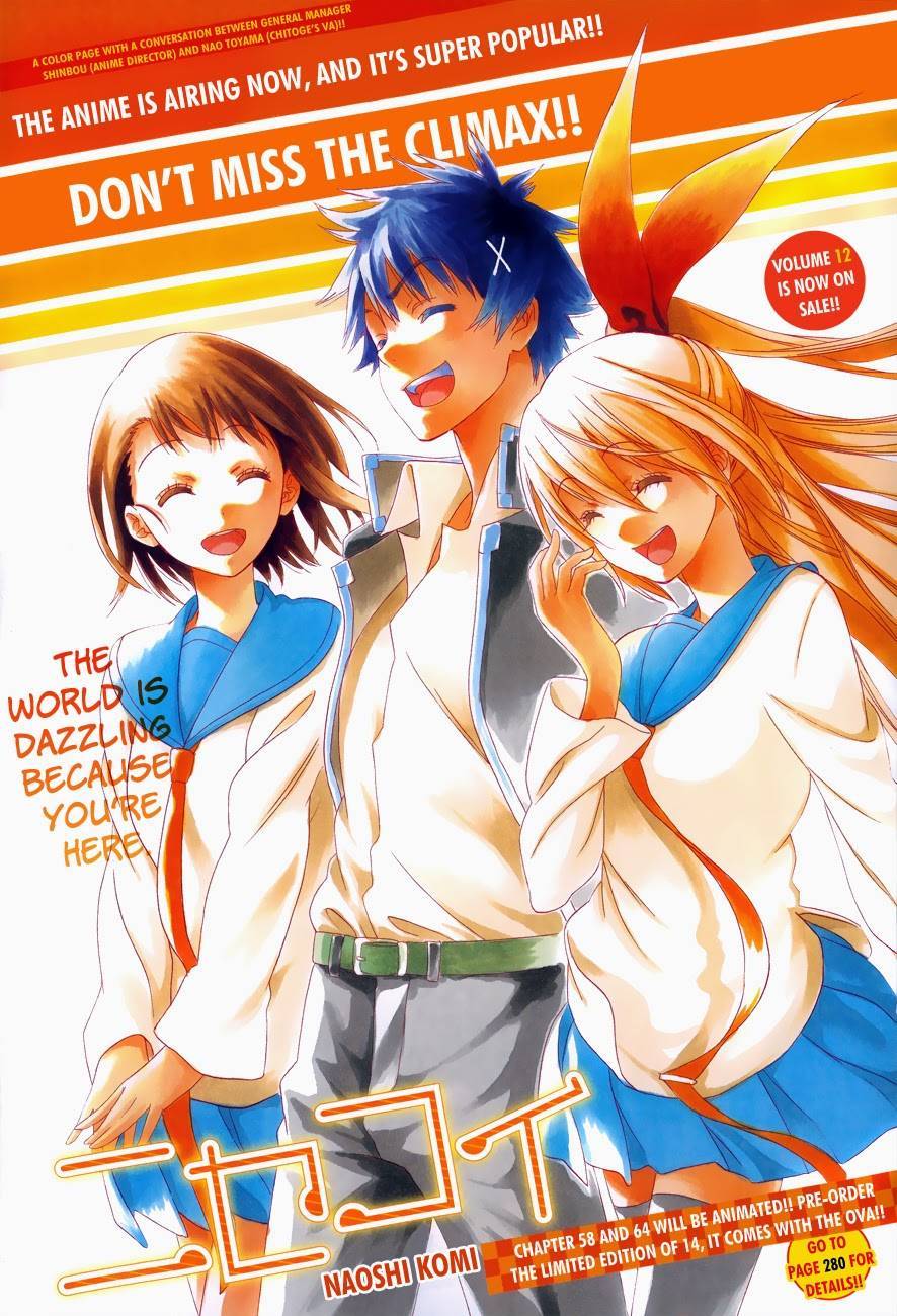 Nisekoi chapter 122 page 1