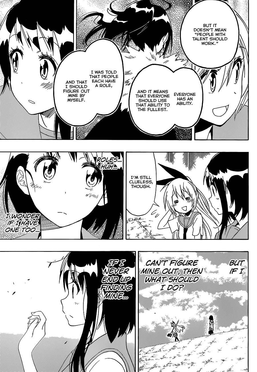 Nisekoi chapter 123 page 11