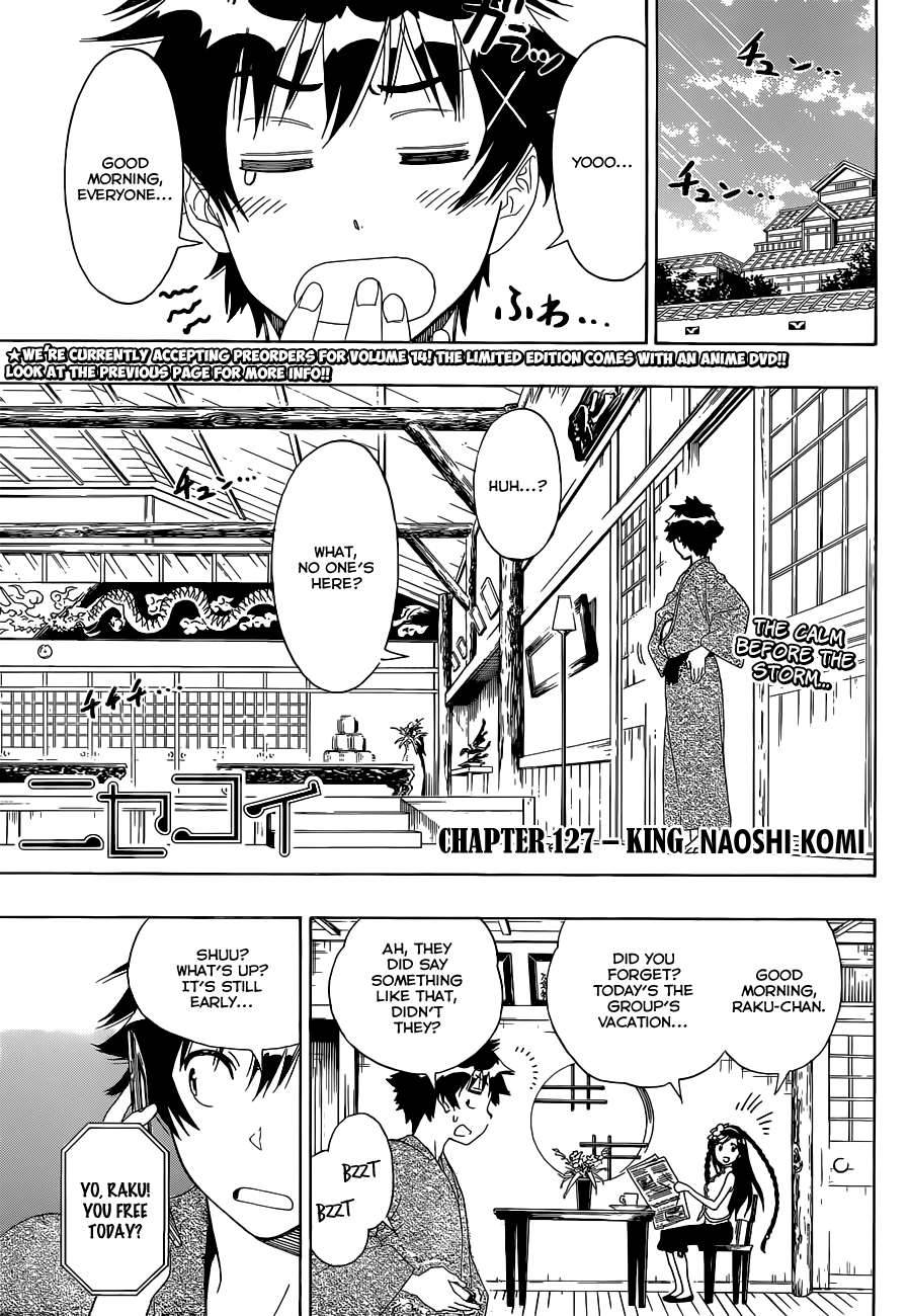 Nisekoi chapter 127 page 1