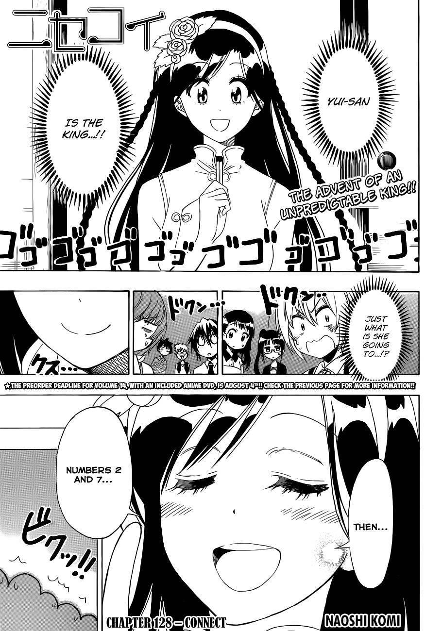Nisekoi chapter 128 page 1