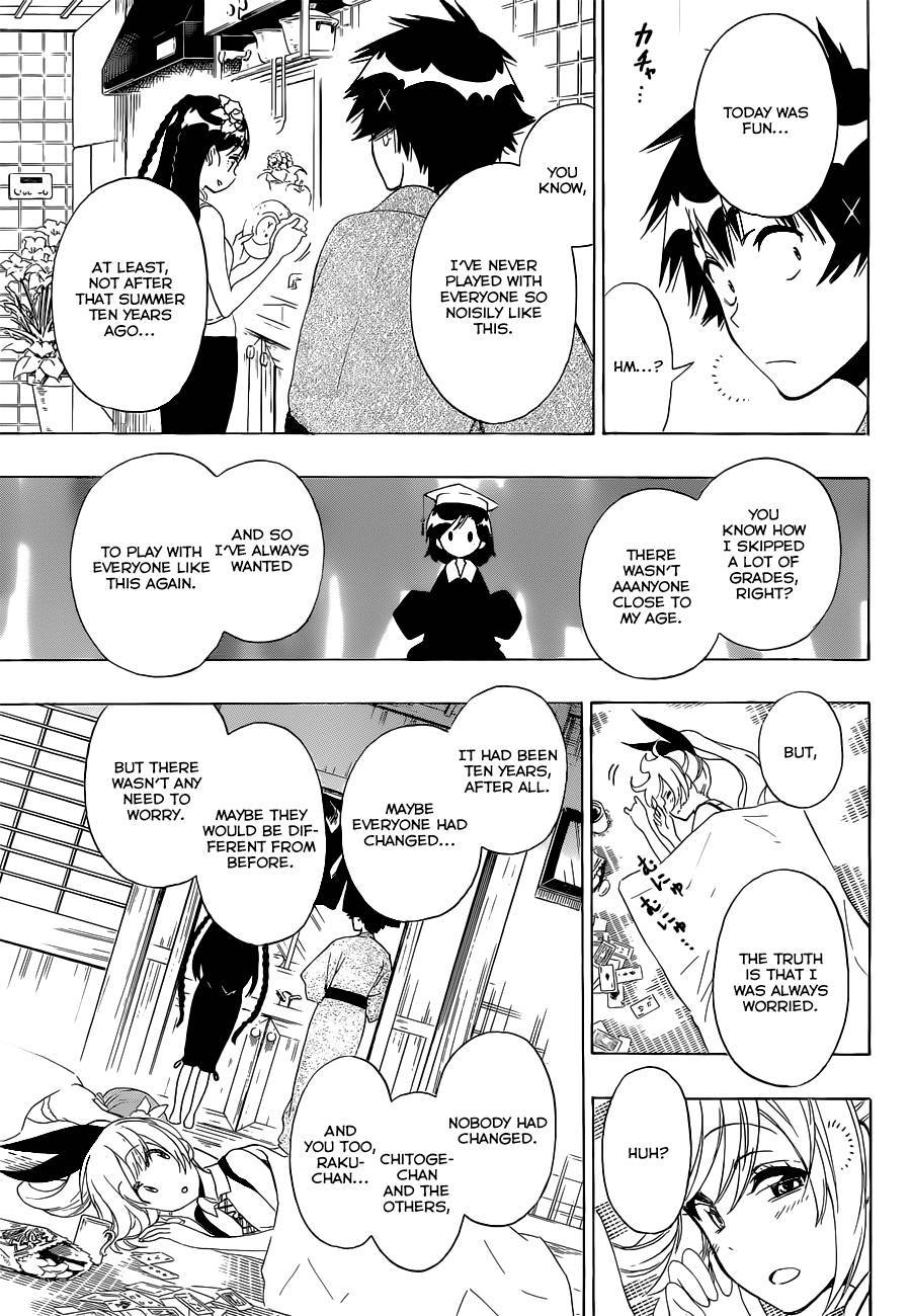 Nisekoi chapter 128 page 17