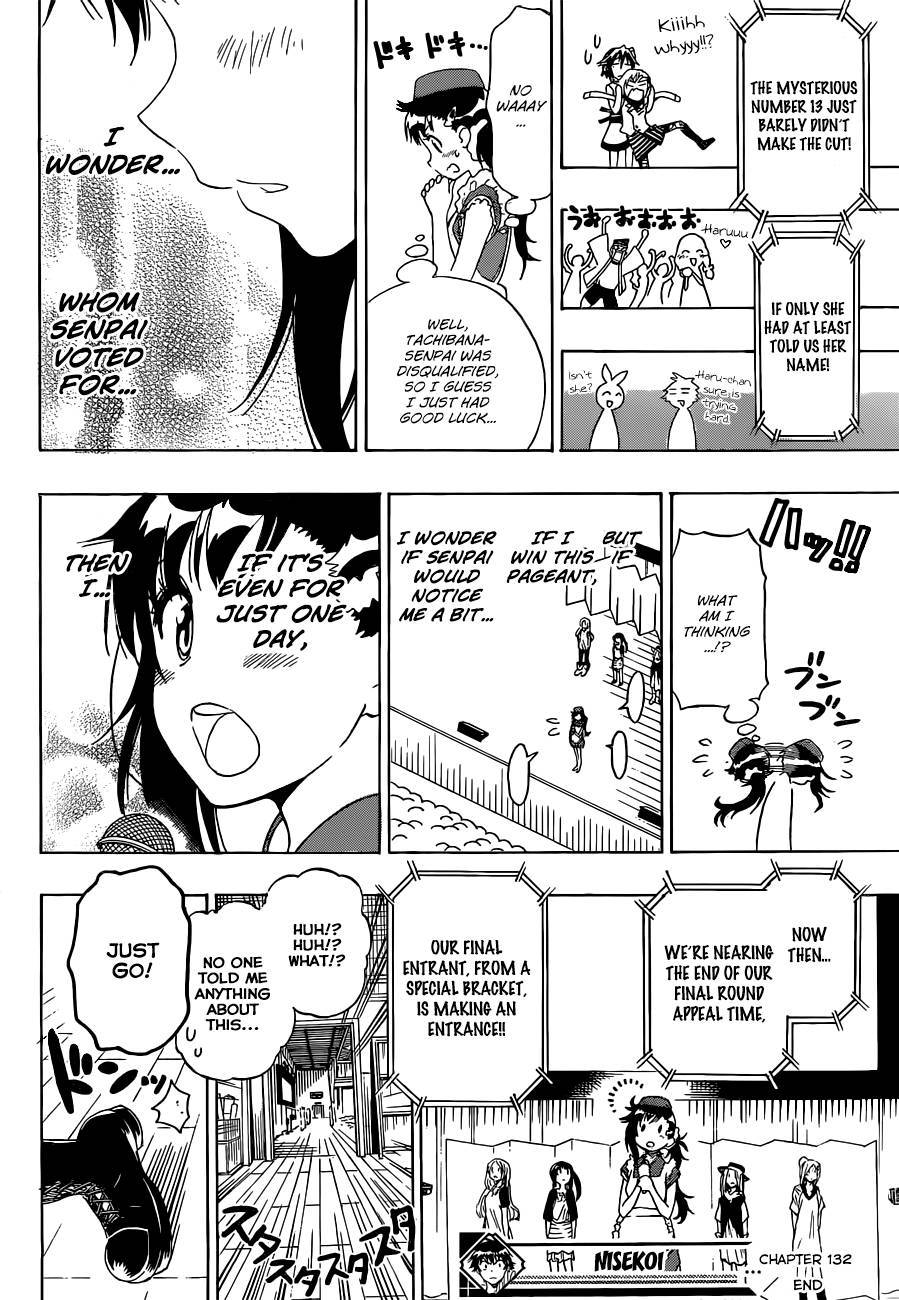 Nisekoi chapter 132 page 20