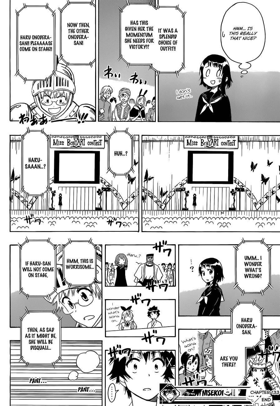 Nisekoi chapter 133 page 18