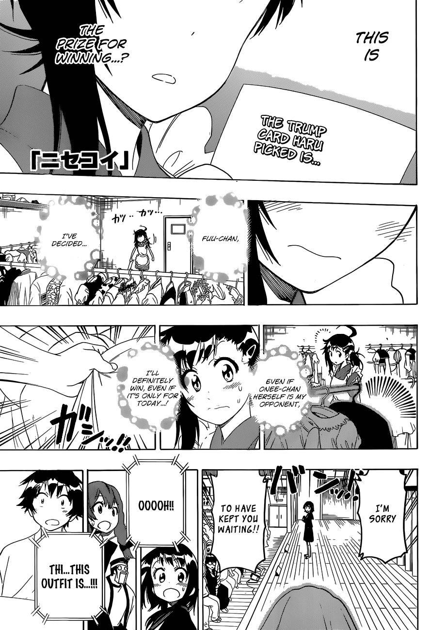 Nisekoi chapter 134 page 1