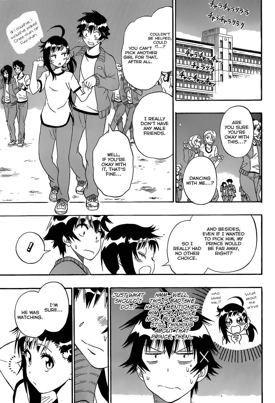 Nisekoi chapter 134 page 17