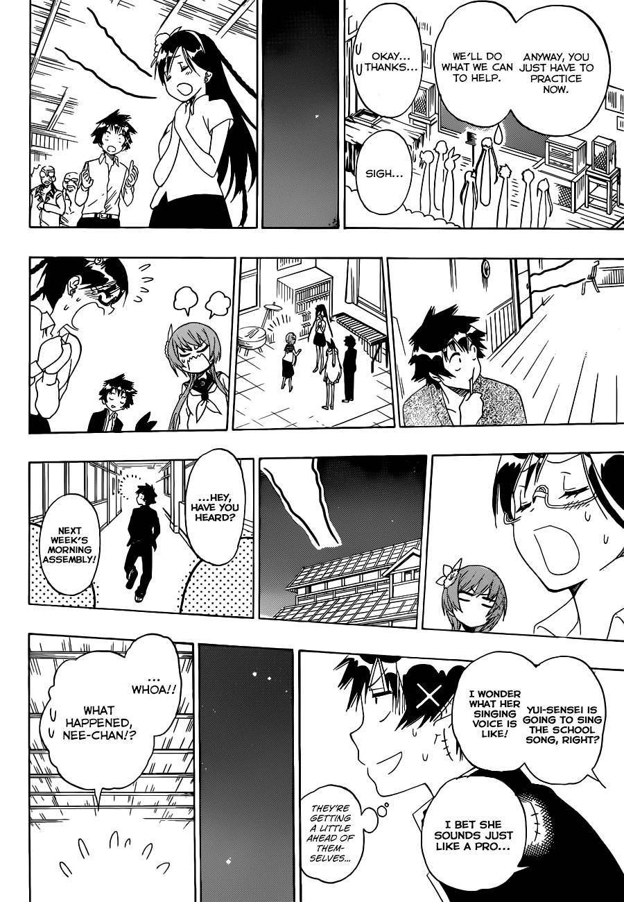 Nisekoi chapter 135 page 14