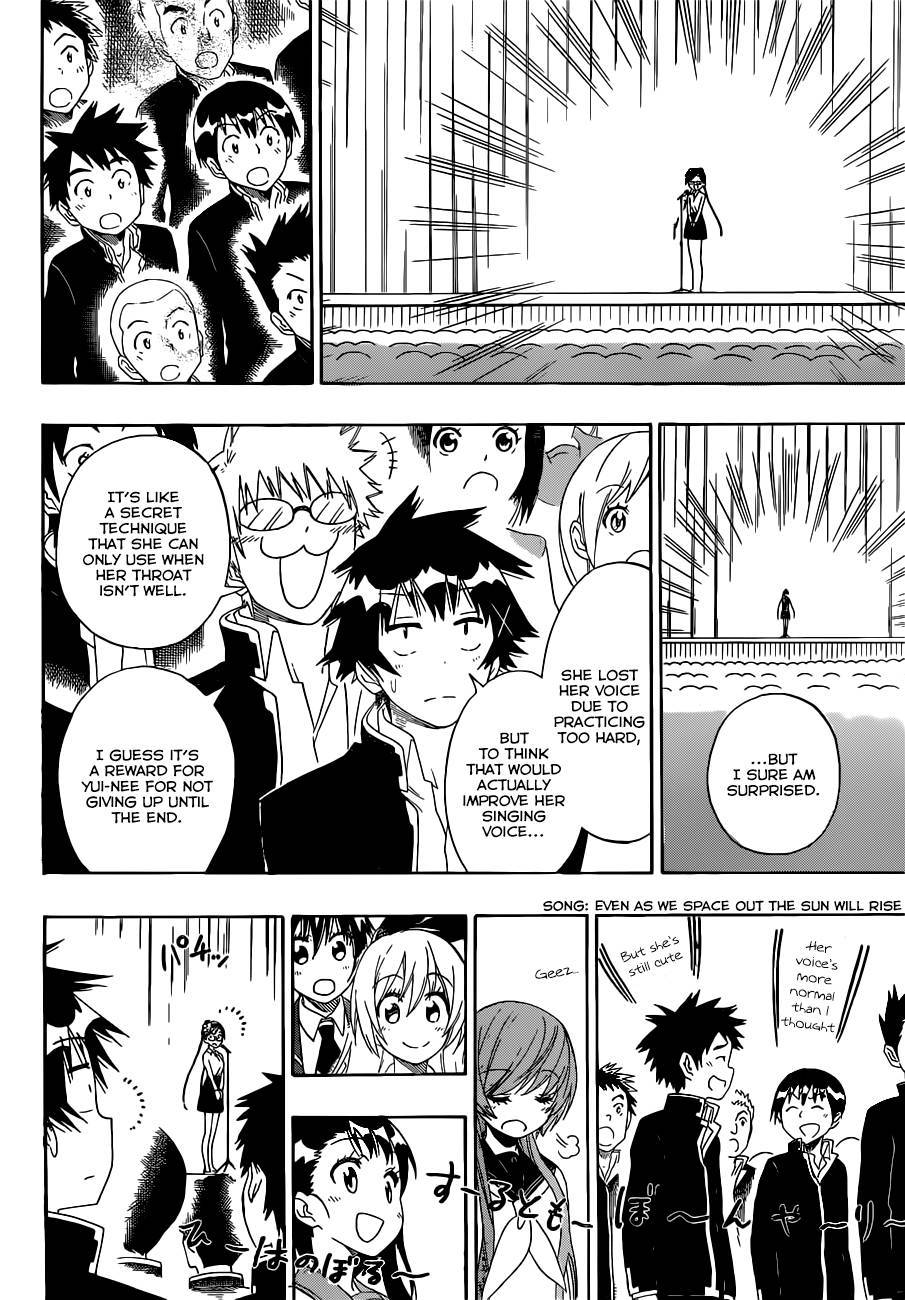 Nisekoi chapter 135 page 18