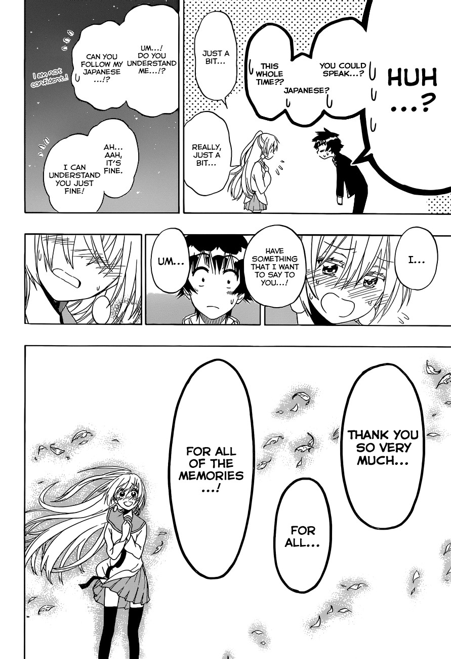 Nisekoi chapter 138 page 14