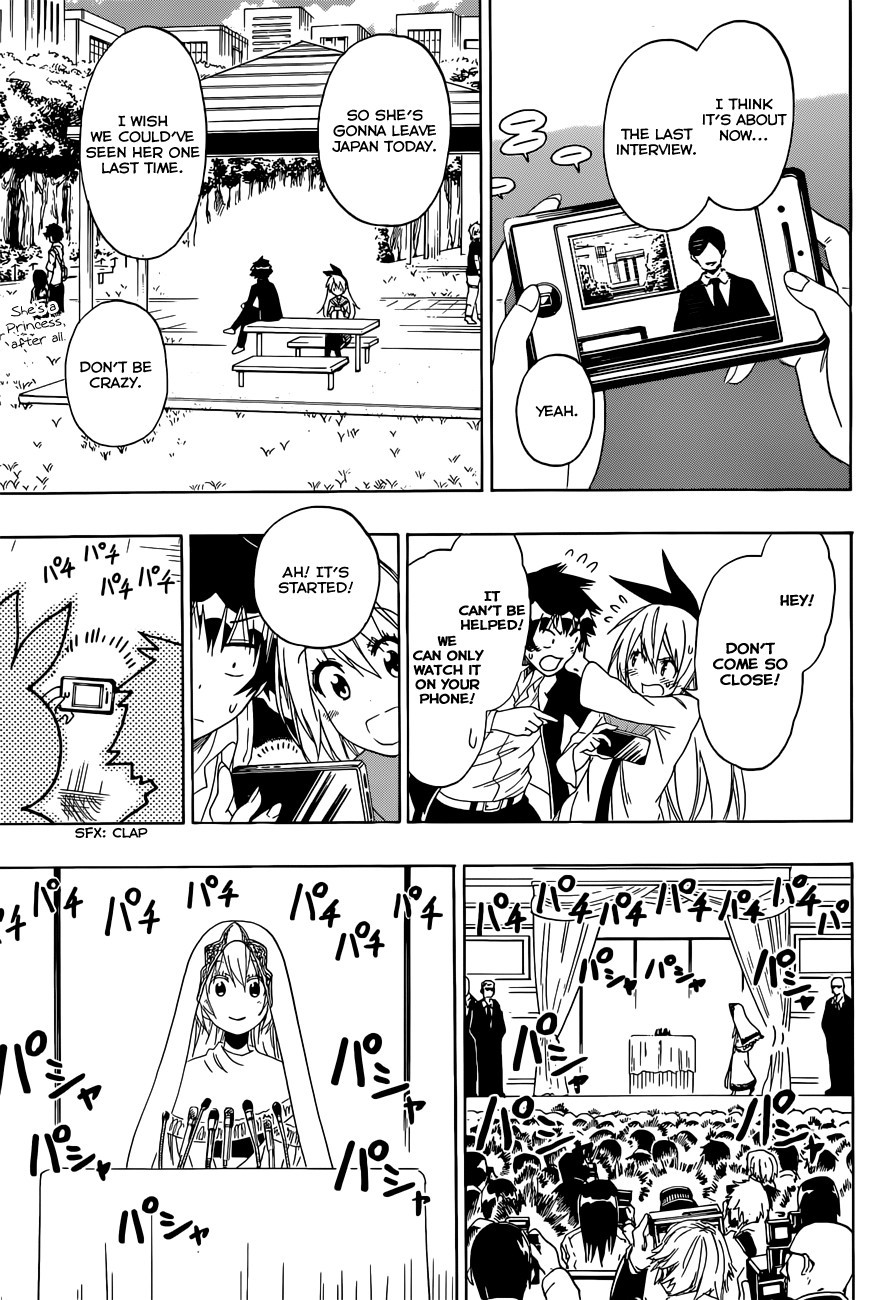 Nisekoi chapter 139 page 15
