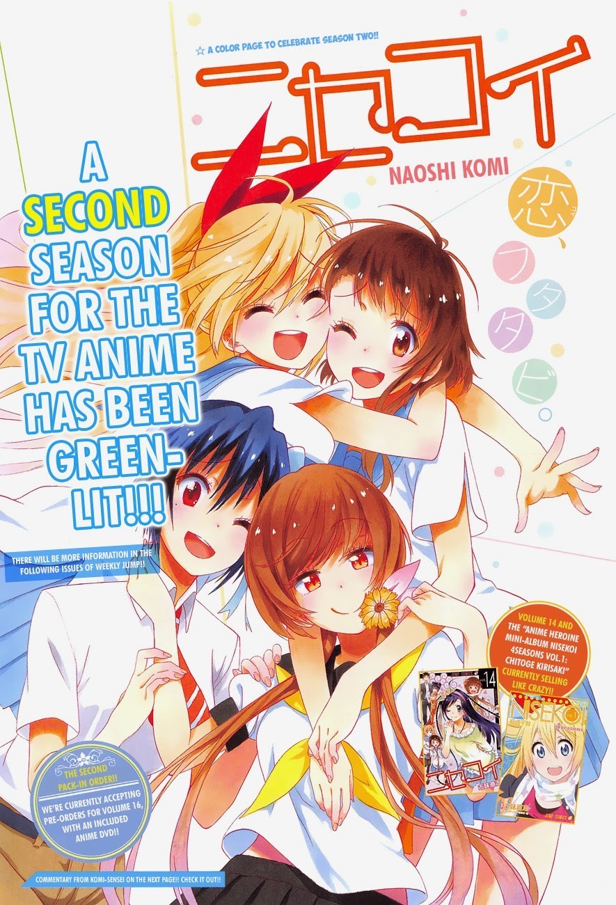 Nisekoi chapter 141 page 1