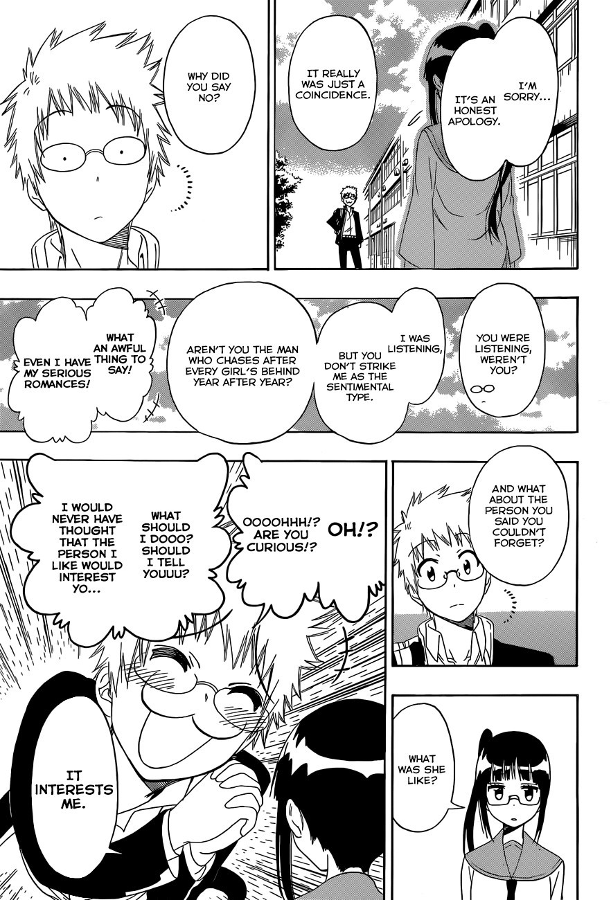 Nisekoi chapter 141 page 17